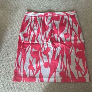 Boden skirt pink and grey
